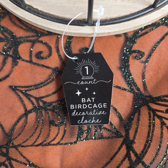 Bat Birdcage Decorative Cloche - Picture 3 of 8